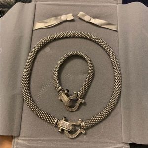 Necklace and bracelet